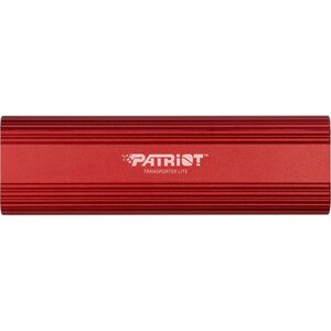 Patriot PTPL1TBPEC Transporter Lite External SSD, 1 TB, USB 3.2 Type C, 1000 / 1000 MB/s, Red