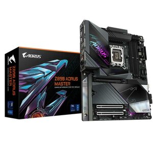 Gigabyte Z890 AORUS MASTER, ATX, LGA1851, Intel® Core™ Ultra, 4x DDR5, 10 Gbe, Wi-Fi 7, USB 4