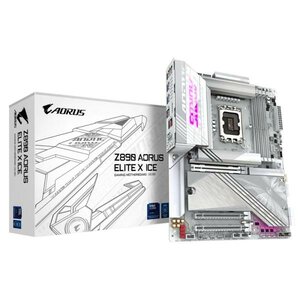 Gigabyte Z890 A ELITE X ICE, ATX, LGA1851, Intel® Core™ Ultra, 4x DDR5, 2.5 Gbe, Wi-Fi 7, USB4