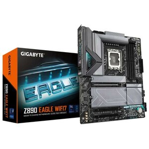 Gigabyte Z890 EAGLE WIFI7, ATX, LGA1851, Intel® Core™ Ultra, 4x DDR5, 2.5 Gbe, Wi-Fi 7, USB4