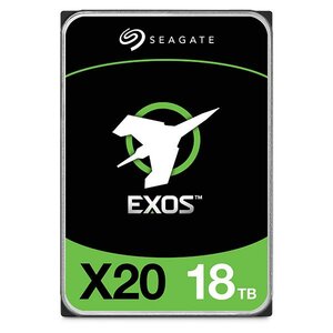 Seagate ST18000NM003D Enterprise Exos X20, 18 TB, 7200 RPM, 3.5", Serial ATA III