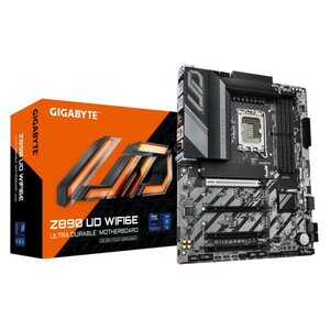 Gigabyte Z890 UD WIFI6E, ATX, LGA1851, Intel® Core™ Ultra, 4x DDR5, 2.5 Gbe, WI-Fi 6e, USB 4