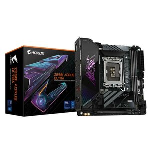 Gigabyte Z890I AORUS ULTRA, Mini-ITX, LGA1851, Intel® Core™ Ultra, 2x DDR5, 2.5 Gbe, Wi-Fi 7