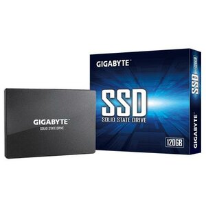 Gigabyte GP-GSTFS31120GNTD SSD, 120 GB, 2.5", SATA3, 500/380 MB/s, Black