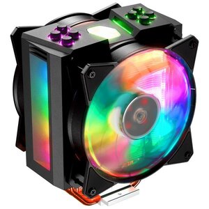 Cooler Master MAM-T4PN-218PC-R1 MA410M RGB, 4-pin, Intel/ AMD, 4 Heat Pipe, 120mm, 600-1800RPM