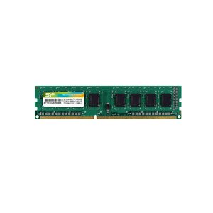 Silicon Power SP004GBLTU160N02, U-DIMM, 4 GB, DDR3, 1600 MHz, CL11, 512x8x8, Green