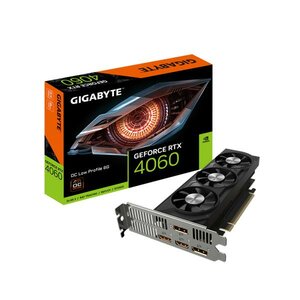 Gigabyte GV-N4060OC-8GL GeForce RTX 4060 OC Low Profile 8G, 8 GB, GDDR6, 128 bit, PCIe 4.0