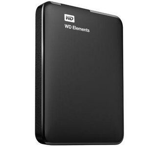 Western Digital WDBU6Y0020BBK-WESN Elements SE Black External HDD, 2TB, 2.5", USB3.1 Gen1, 5400RPM