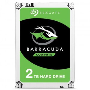 Seagate ST2000DM008 Barracuda Internal HDD, 3.5", 2 TB, SATA3, 7200 RPM, 6 ms, 256 MB