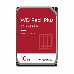 Western Digital WD101EFBX RED PLUS HDD, 10TB, 3.5", SATA3, 7200 RPM, 256 MB, 215 MB/s