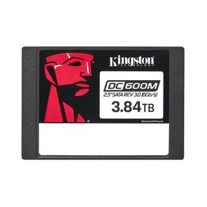 Kingston SEDC600M/3840G Technology 3840G DC600M Enterprise SATA SSD, 3.84 TB, 2.5", SATA3, 560 MB/s