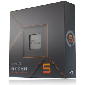 AMD 100-100000593WOZ Ryzen 5 7600X, AM5, 6-Core HT, 4.7/ 5.3 Ghz, 32 MB, Radeon™ IGP, 105 W, Box