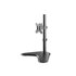 Equip 650122 Articulating Monitor floor stand, 1x 13 - 32", 8kg, Aluminium, Plastic, Black_