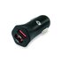 Conceptronic CARDEN04B CARDEN04B CARDEN 2-Port USB Car Charger, 24W, Auto, Cigar lighter, 5V, Black_