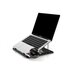 Conceptronic THANA03B THANA ERGO S Laptop Cooling Stand, 15.6", 50 kg, Anti-Slip_