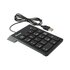 Equip 245205 USB Universal Numeric keypad, USB, Plastic, 1.35 m, Black_