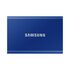 Samsung MU-PC1T0H/WW T7 Portable SSD, 1 TB, USB Type-C, 3.2 Gen 2 (3.1 Gen 2) 1050 MB/s, Blue_