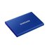 Samsung MU-PC1T0H/WW T7 Portable SSD, 1 TB, USB Type-C, 3.2 Gen 2 (3.1 Gen 2) 1050 MB/s, Blue_