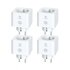 WOOX R6113-4pack Set of 4 Smart Plug 16A + energy monitor_