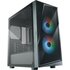 Cooler Master CP320-KGNN-S00 CMP 320, mATX, Midi-Tower, 120mm, Window, ARGB, Black_