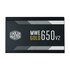 Cooler Master MPE-6501-ACAAG-EU MWE Gold V2, ATX, 650W, 120mm, 1500 RPM, 90%, Black_