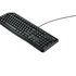 Logitech 920-002482 K120 Corded Keyboard, Full-size (100%) Wired, USB, AZERTY, Black_