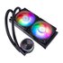 Cooler Master MLY-D24M-A23PZ-R1 PL240 Flux, 240mm radiator, 120mm x2, 0-2300 RPM ± 10%, RGB LED_