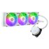 Cooler Master MLW-D36M-A18PZ-RW MASTERLIQUID 360L Core White, 4-pin, 3x 120mm ARGB, 27 dBa (max)_