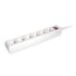 Equip 245552 6-Outlet Power Strip with switch, 6x AC outlet(s) Indoor, Type F, 1.5 mm², 1.5 m_