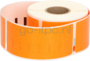 FLWR Dymo 99012 adreslabel 36 mm x 89 mm  oranje_