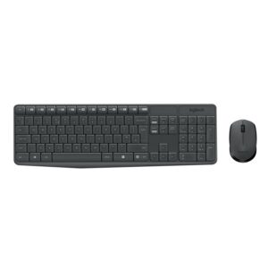 Logitech 920-007931 MK235 Wireless Keyboard and Mouse Combo Logitech 920-007931 MK235 Wireless Keyboard and Mouse Combo, Full-size (100%) Wireless, USB, QWERTY